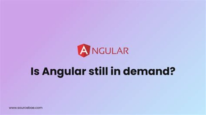 Is angular in demand