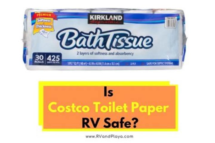 Is Costco toilet paper safe for RVs?
