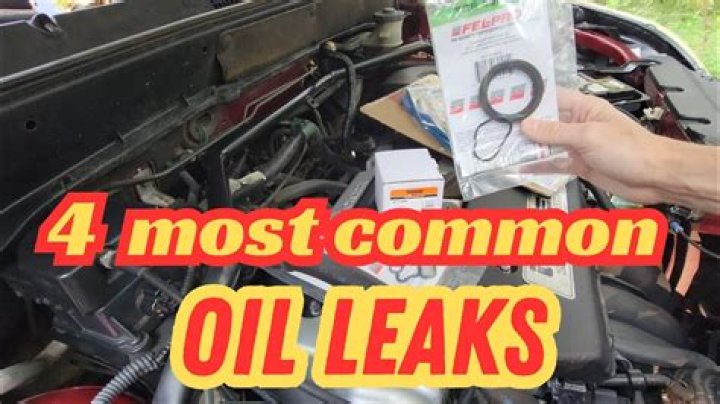 Is it normal for generator to leak oil?