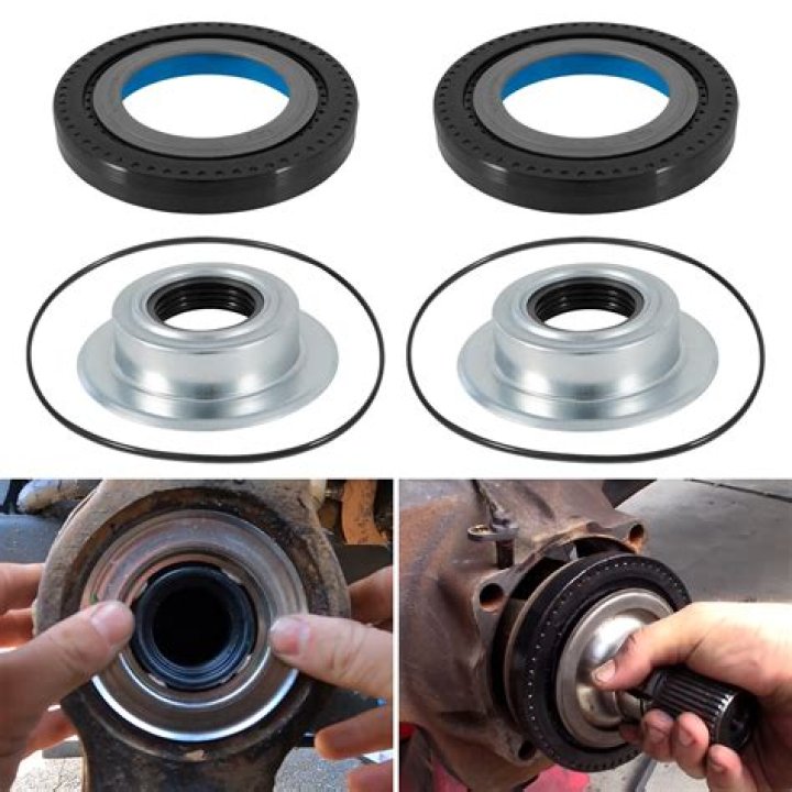 Is it safe to drive with a leaking rear axle seal?