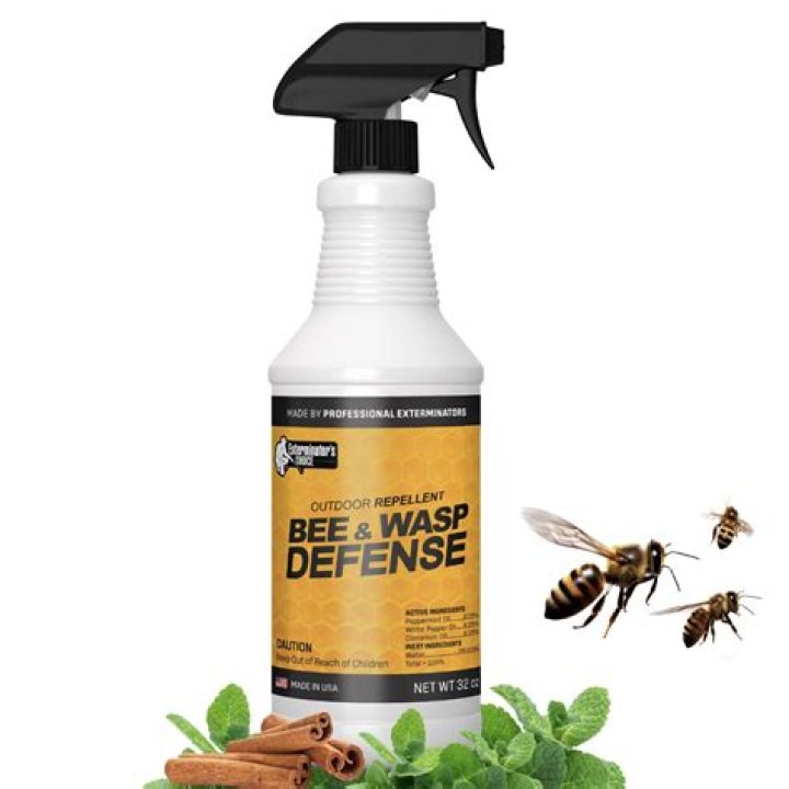 Is mosquito spray safe for bees