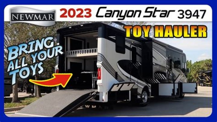 Is the Newmar Canyon Star a toy hauler?