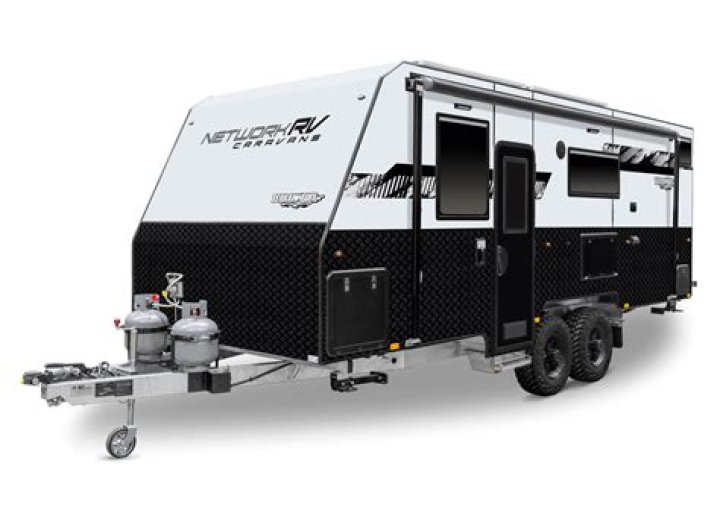 Is the Olympic caravans marathon 21ft family 4WD?
