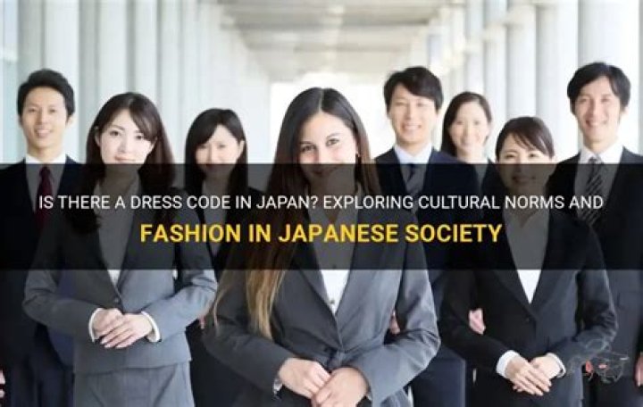 Is there a dress code in Japan?