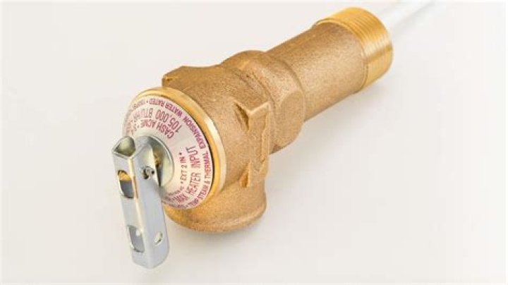 Is there a pressure relief valve on my water heater?