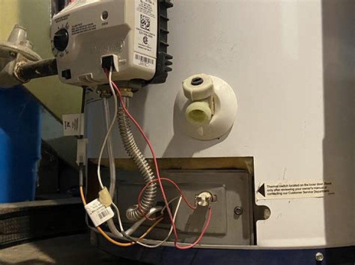 Is there a red light on the water heater switch?