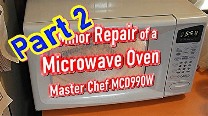Is there a reset button on a Magic Chef microwave?
