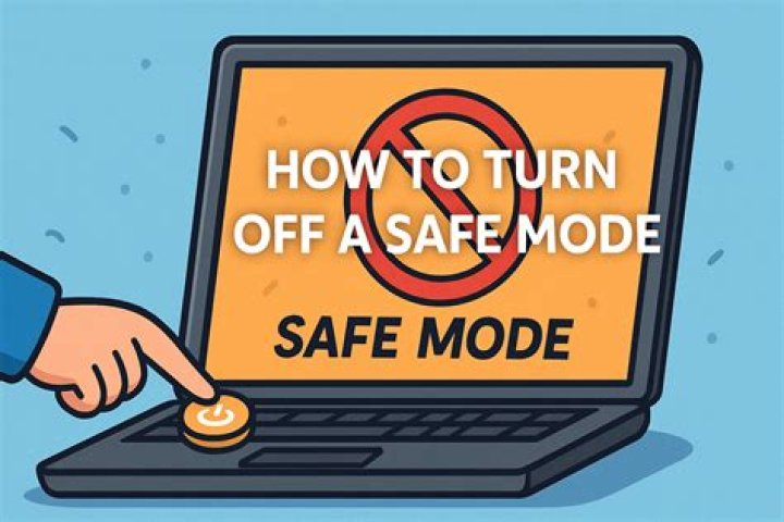 Is there a way to turn off safe mode?