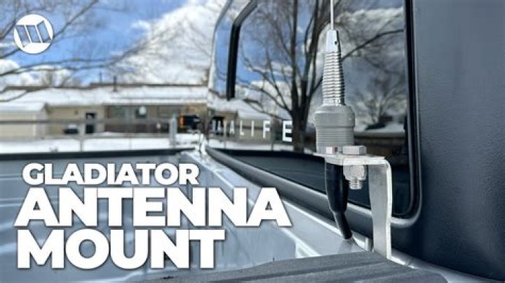 Is there an antenna on a Ford truck?