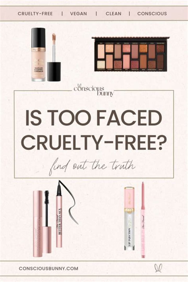 Is too faced cruelty free