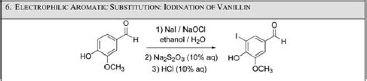 Is vanillin soluble in ethanol