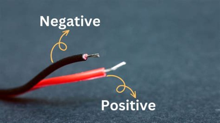 Is white wire positive and black negative?