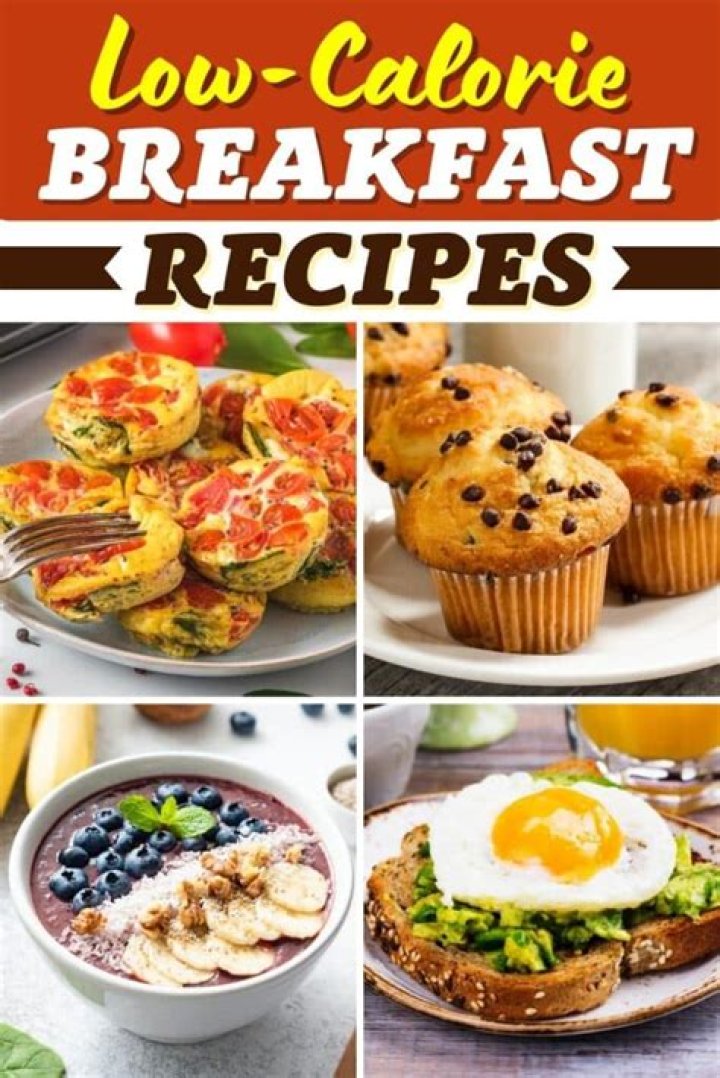 Low calorie filling breakfast - How To Discuss