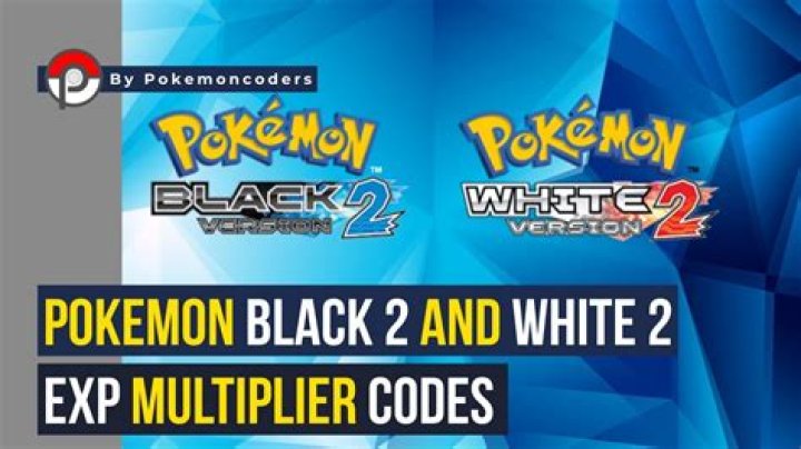 Pokemon White 2 Exp Code Fix