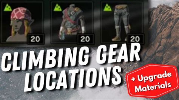 Quick Answer: How To Get Climber’s Gear