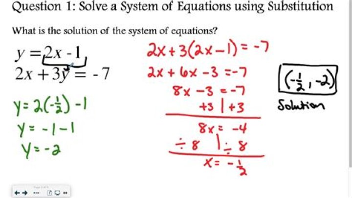 System of equations solver - How To Discuss