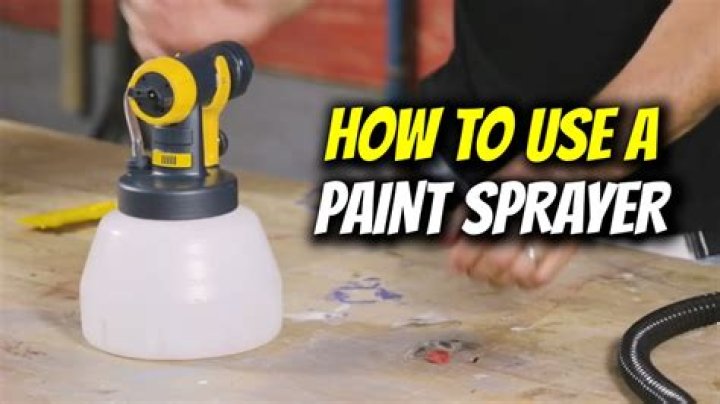 Using a paint sprayer - How To Discuss