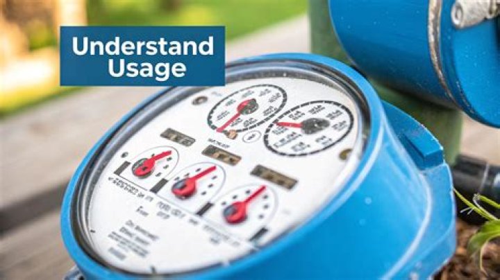 Water meter reading - How To Discuss