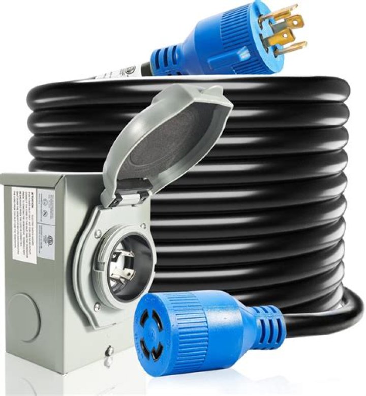 What amp extension cord do I need for my camper?
