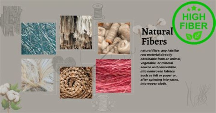 What are 2 manufactured fibers?