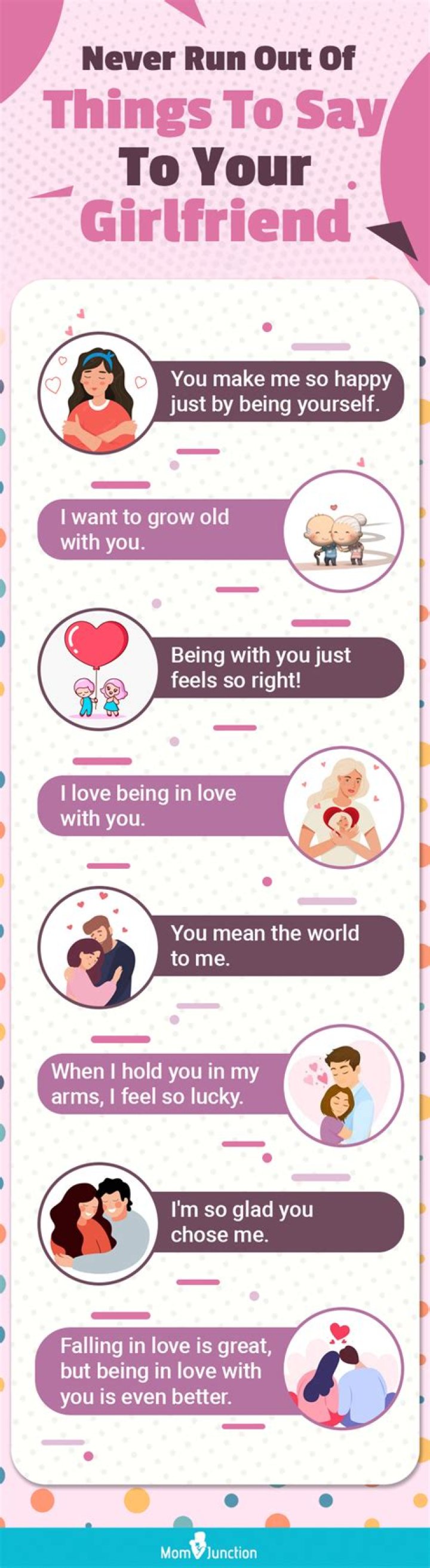 What are good things to say to a girl?