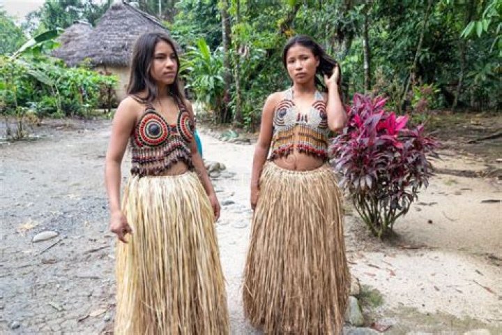 What are tribal clothes made of?