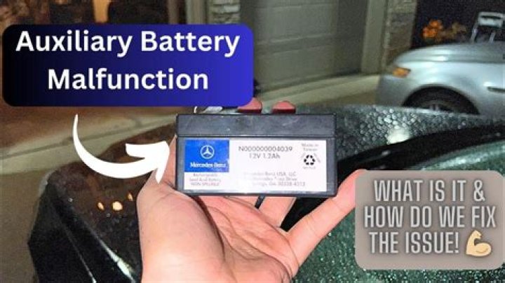 What can an auxiliary battery be used for?