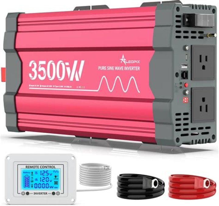 What can I run on a 3500 watt inverter?
