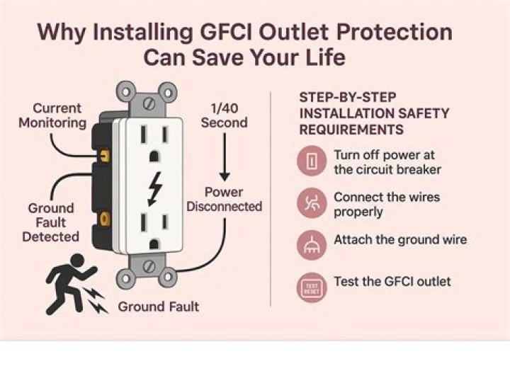 What causes a GFCI outlet to lose power?