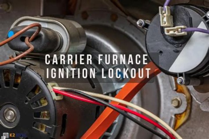 What causes ignition lockout on Carrier furnace?