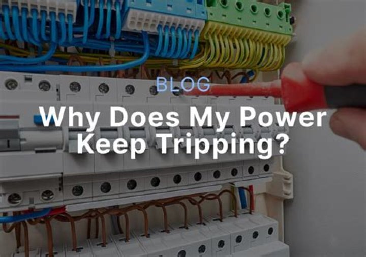 What causes power to keep tripping?
