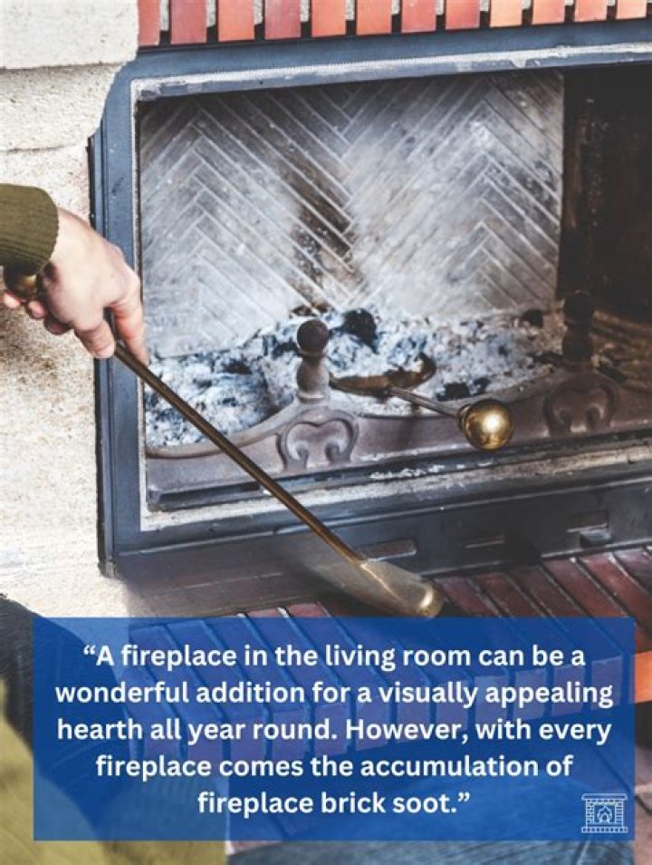 What causes soot in a gas fireplace?
