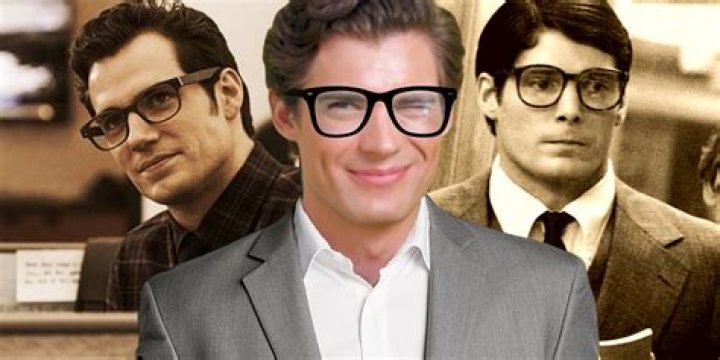What color suit does Clark Kent wear?