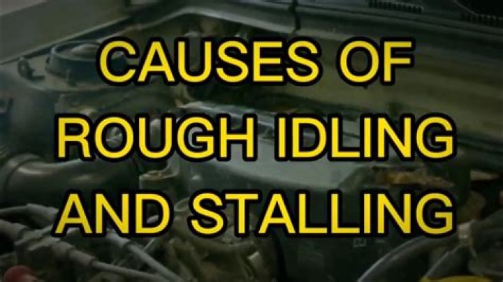 What could cause rough idling and stalling?
