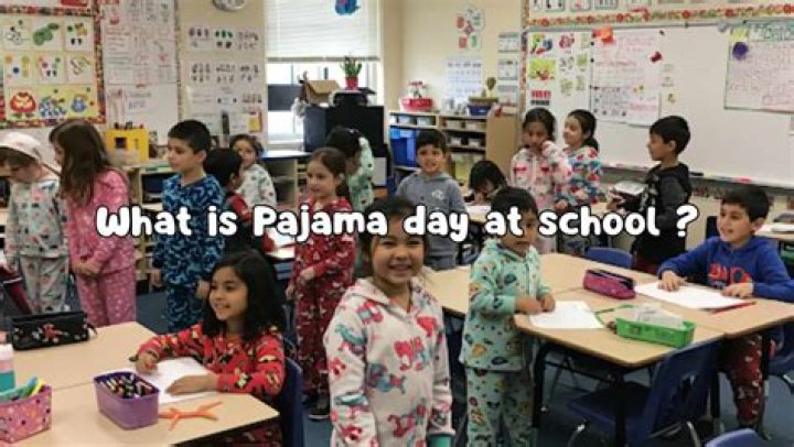 What day is pajama day at school?