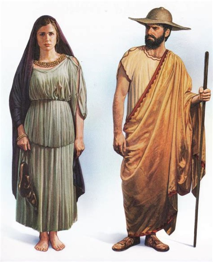 What did ancient Greek peasants wear?