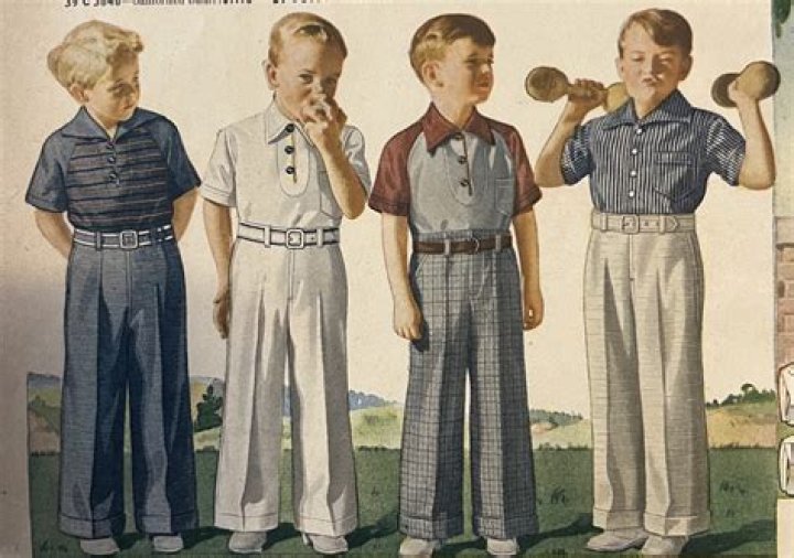 What did boys wear in the 19th century?
