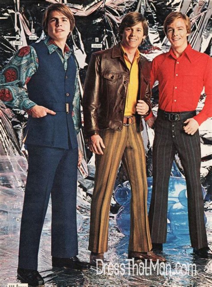 What did men wear in the 70s?