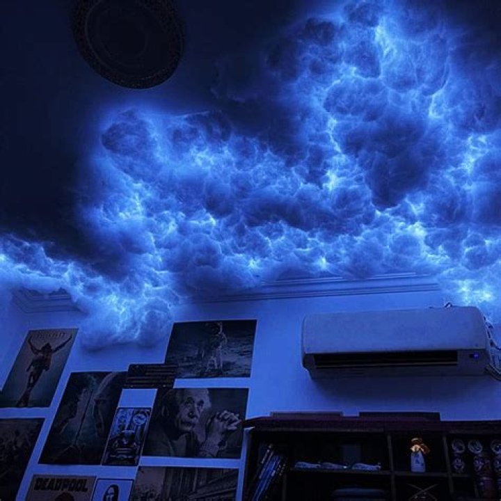 What do blue LED lights mean?