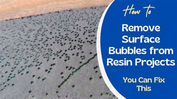 What do you use to fix bubbles in fiberglass siding?