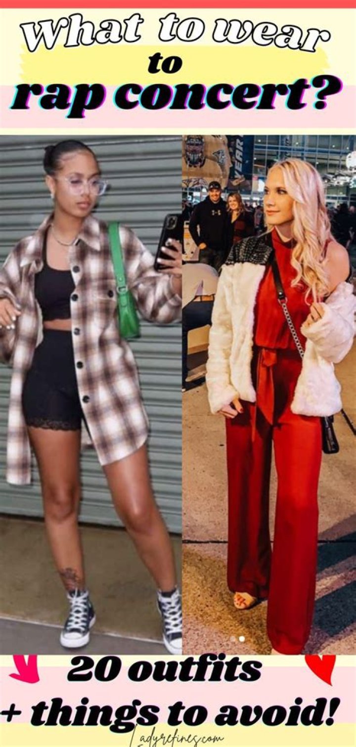 What do you wear to a rap concert?