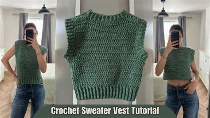 What do you wear with a crochet vest?