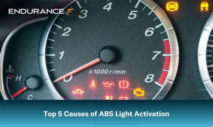 What does a solid ABS light mean?