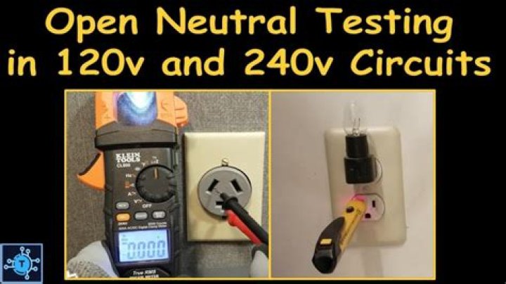 What does it mean when Tester says open neutral?