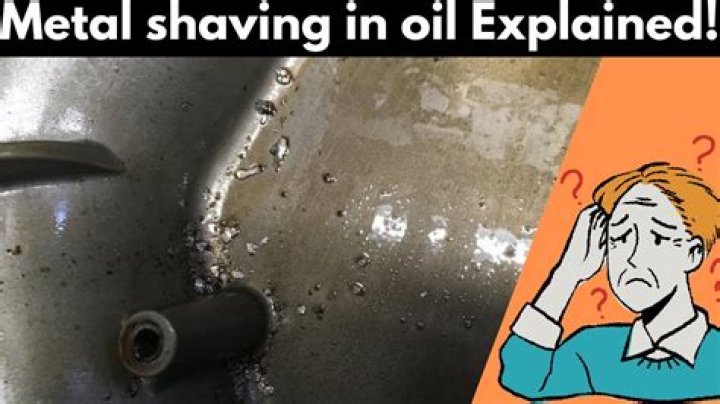 What does it mean when you find metal shavings in your oil pan?
