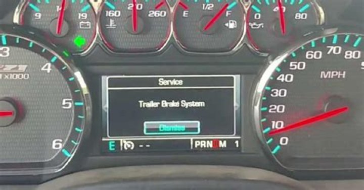 What does it mean when your truck says service brake system?