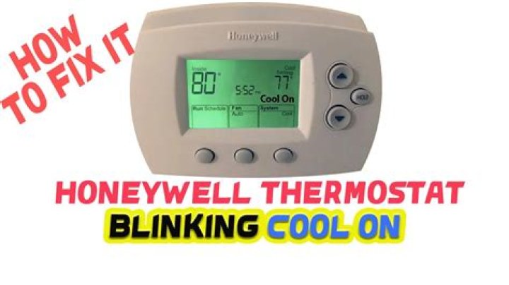 What does red light on thermostat mean?
