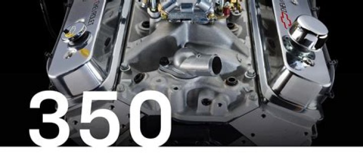What does the 350 mean in 350 small block?