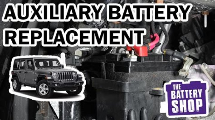 What does the auxiliary battery power?