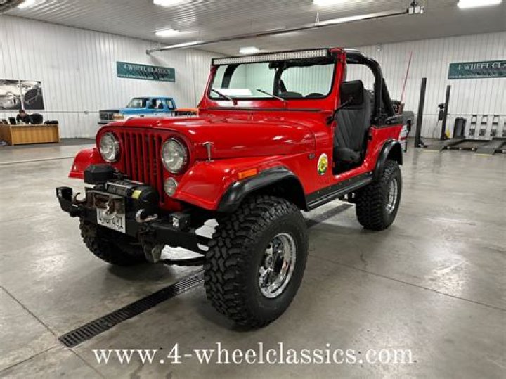 What engine is in a 1978 Jeep CJ5?
